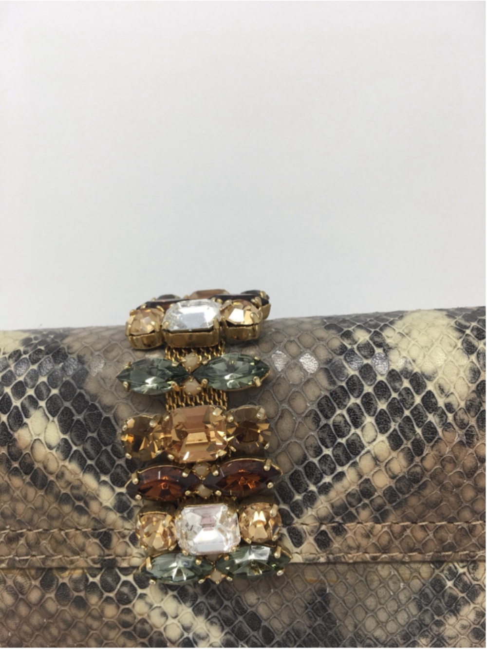 python snakeskin handbag - Picture 5 of 12